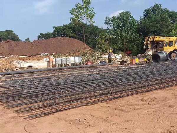 鋼筋籠現(xiàn)場(chǎng)